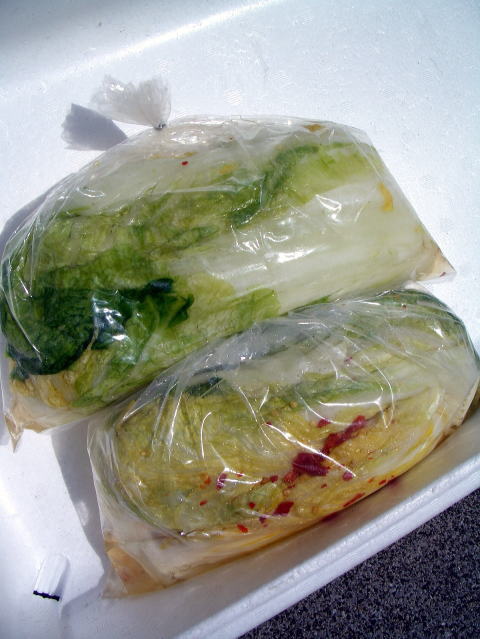 画像: 白菜の漬物　1袋　1ｋ入り